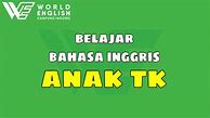 Bahasa Inggris Untuk Anak Anak